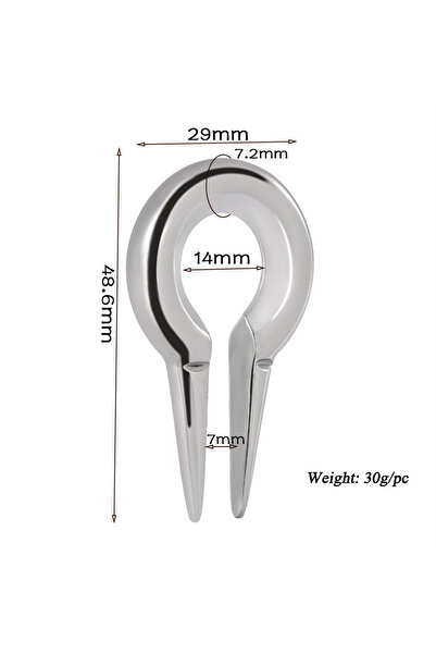 Choice مقياس وزن الأذن الثقيل ذو المفصلات الدائرية المغناطيسية من الفولاذ الم...