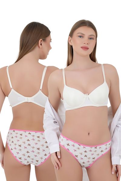 CNT Chiloți din bumbac cu model pentru femei care oferă eleganță și confort împreună