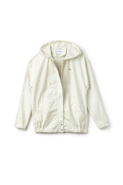 Lacoste Kadın Beyaz Mont