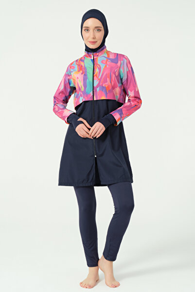 ALFASA Parmak Geçirmeli Crop Tesettür Mayo