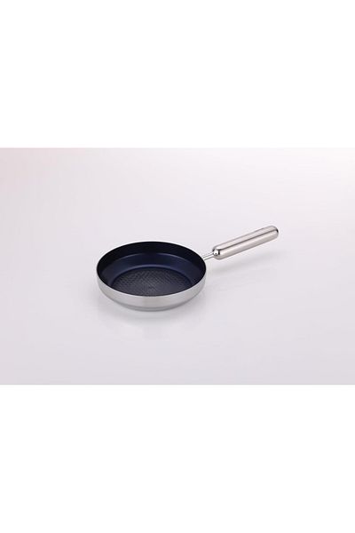 NEOFLAM ,Edge,Stainless Steel Frying pan20cm,18/10Etching Smooth Surface,Induction,dishwasher safe