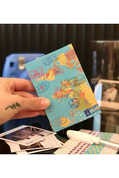 Gift Moda Τουριστικό Μίνι Άλμπουμ - Με Λεπτομέρεια Σχεδίου