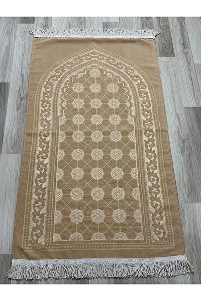 AYHANHOME Woven Twist Fringed Dowry Gift Prayer Rug