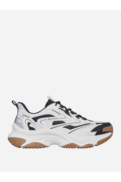 SKECHERS Moonhi̇ker - apogee orbital trek men's white sneakers 183196 wbk