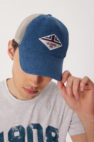 Lee Cooper قبعة دنيم رجالية من القطن بنسبة 100% من فيسترال