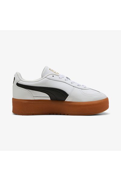 Puma Palermo Elevata Lth Wns Women's White Sports Shoes