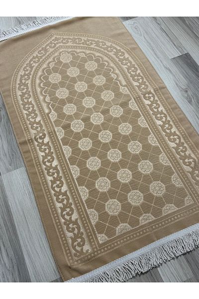AYHANHOME Woven Twist Fringed Dowry Gift Prayer Rug