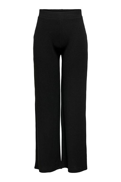 ONLY Women's Wide Leg Black Trousers - 15202195