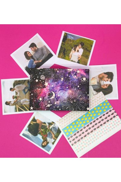 Gift Moda Space Tarot Mini Album - Ελαφρύ και Φορητό