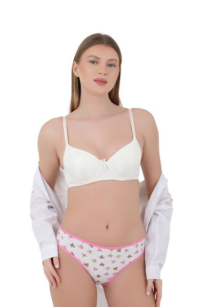 CNT Chiloți din bumbac cu model pentru femei care oferă eleganță și confort împreună