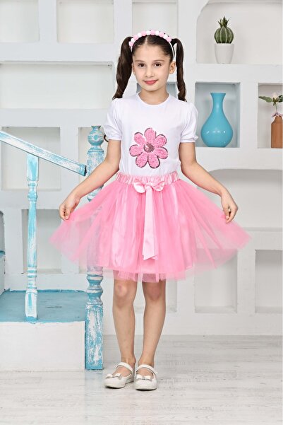 redbug kids Set de tricou cu fustă tutu pentru fetiță