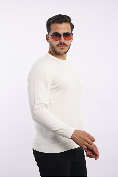 rugatchi 100% Cotton Crew Neck Standard Fit Knitwear Sweater