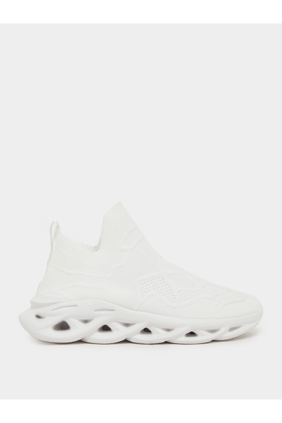 Styli Knit Sock Slip On Sneaker