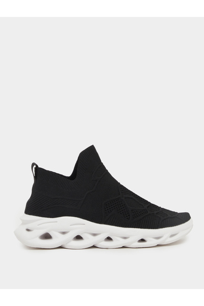 Styli Knit Sock Slip On Sneaker