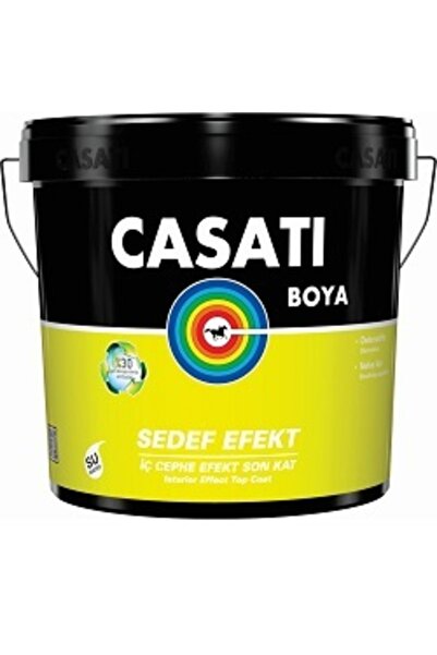 Casati Sedef Efekt Gümüş Iç Cephe Boyası C930 2,5 Lt
