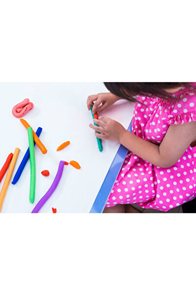 Alpıno Kurumayan Oyun Hamuru Plastilina Modelling Clay 50 Gr Neon 4 Renk 24'lü Paket