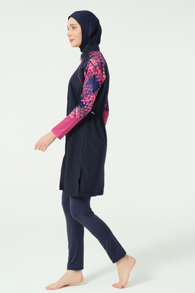 ALFASA Reglan Kol Detaylı Tesettür Mayo