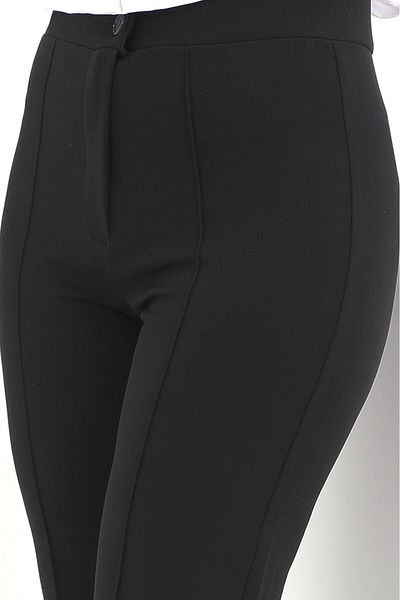 zanstil High Waist Recovery Lycra Flared Leg Trousers