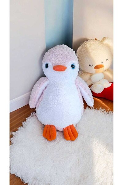 Hey Me Lisa Pingu Penguen 30 cm Pembe Peluş Oyuncak Uyku ve Oyun Arkadaşı