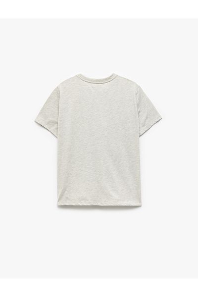 Koton Tricou imprimat cu mânecă scurtă cu decolteu