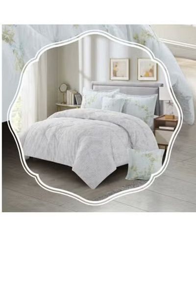 smart home Double Quilt Set Two-Sided Mattress Consisting of 6 Piece Comforter Microfiber, Comforter 230x250cm