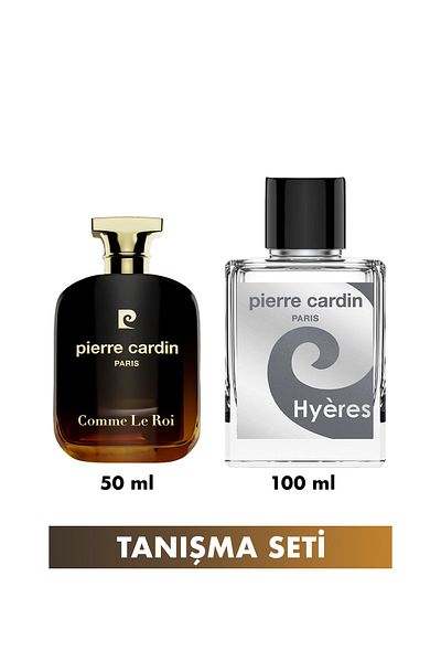 Pierre Cardin مجموعة عطور بيير كاردان كوم لو روا EDP 50 مل وHyeres EDT 100 مل STCC021296