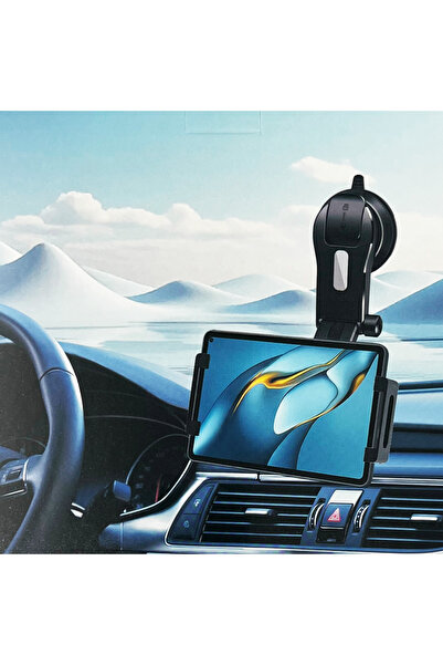 Nettech NT-CHC29 Araç içi Araç Cam İçi Tablet Tutucu (Siyah)