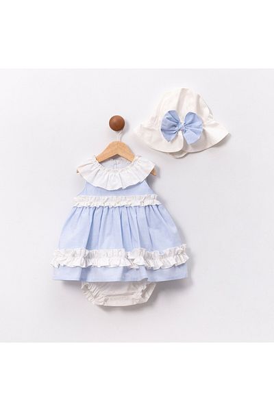 PİTABABY Paris Girl Dress Set - with Hat