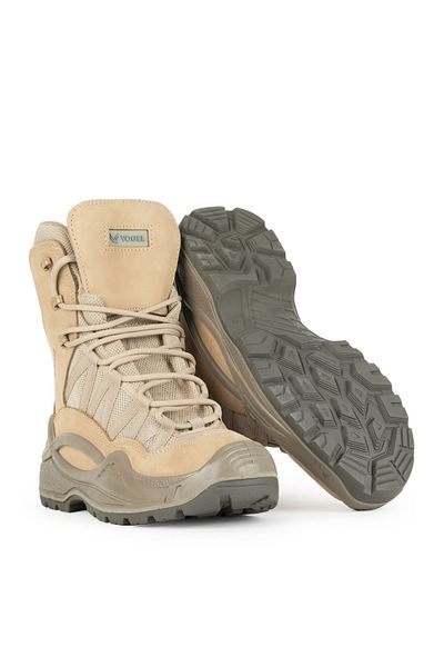 Vogel Μπότες εξωτερικού χώρου Canyon 1491 με φερμουάρ Desert Color Four Seasons Land Trekking