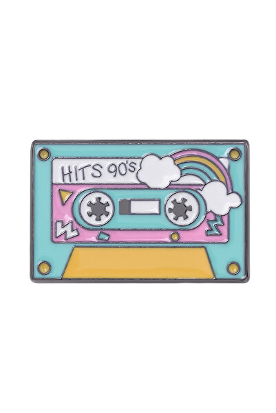 Choice شريط كاسيت XZ824، دبوس قوس قزح، موسيقى التسعينيات، إكسسوارات حقيبة ظهر...