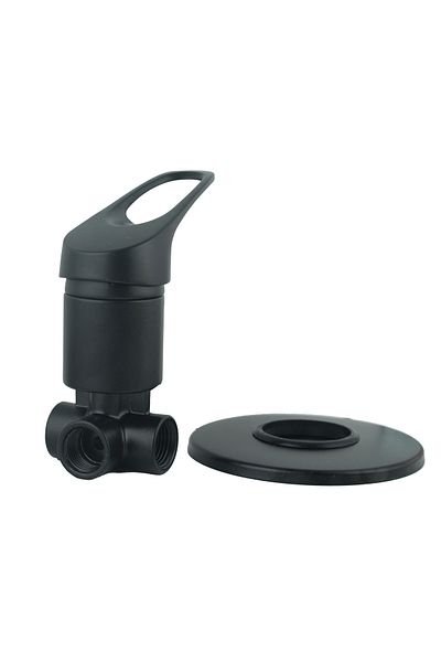 FKN Black Built-in Hot Cold Bidet Faucet