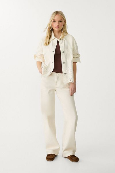 Stradivarius Embroidered jacket