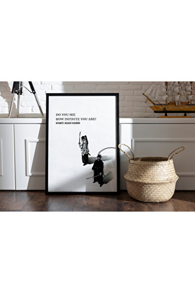 POSTER Mıyamoto Musashı Vagabond Poster, Anime Poster Çerçevesiz