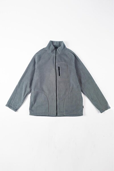 Lee Cooper سويت شيرت ريفين للرجال مزود بـ ياقة مرتفعة متوسطة الطول سحاب باللو...