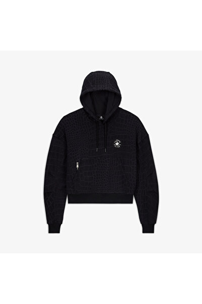 Converse Classic Kadın Siyah Sweatshirt