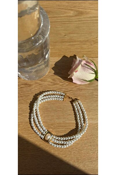 popcouturetr Mng İncili Choker & Kolye