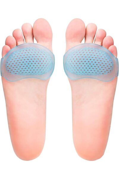 Generic Breathable Ball of Foot Cushions, Soft Gel Metatarsal Pads Women Men ...