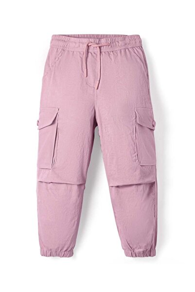 Primo Gino Primo Gino Solid Jogger With Front Pockets - Purple