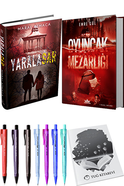Ephesus Yayınları Yaralasar 4 Ciltli ve Oyuncak Mezarlığı Ciltli + Hediyeli