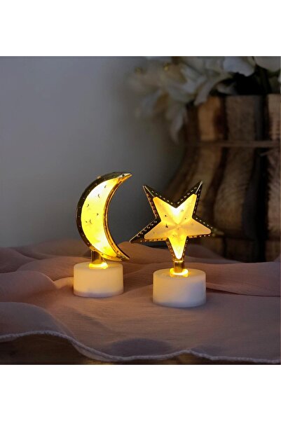 Gift Moda Mini Ay Ve Yıldz Gece Lambası