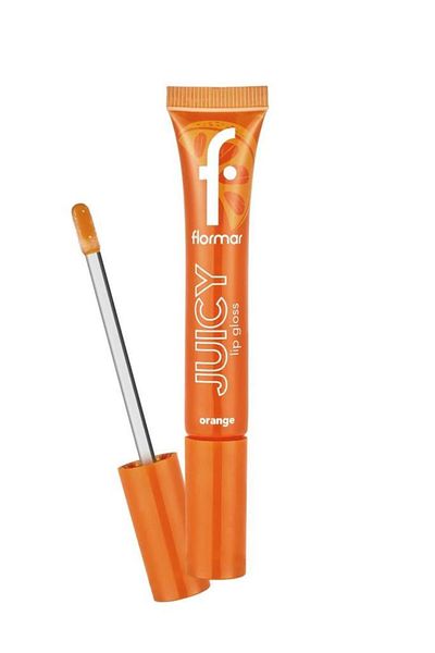 Flormar Orange Color Fruit Flavored Lip Glaze