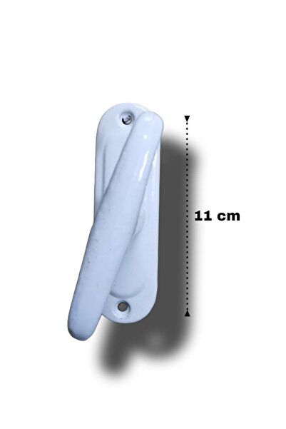 İnan Ahşap Pencere Kolu Mandal Sapı Beyaz