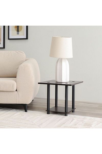 Danube Home Torkay End Table  L45xW45xH40.5cm - Wenge