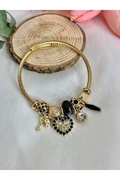 Elifsu Jewelry Çelik Charm Bileklikler