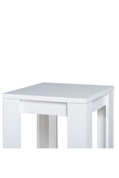 Danube Home Heather End Table  L50xW50xH50cm - White