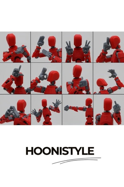 hoonistyle 2 Çeşit Extra El Paketi Titan 13 Dummy için El Paketi Aksiyon Figürü Robot Oyuncak (Figür Yoktur)