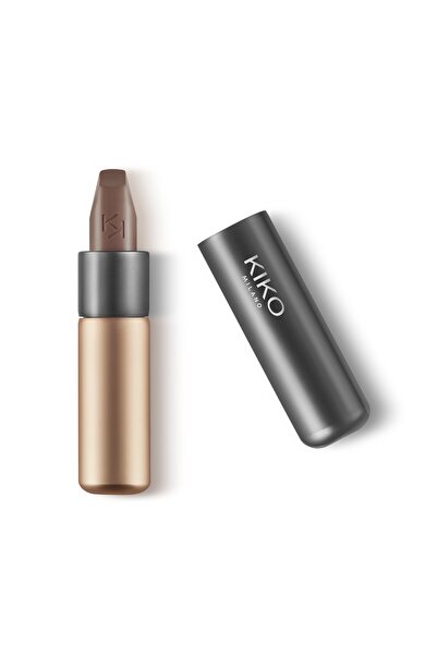 Kiko Saten Mat Ruj - Velvet Passion Matte Lipstick 332 Taupe Brown 8025272629898