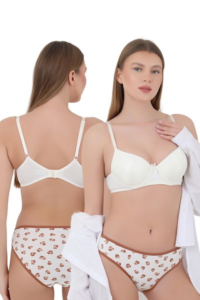 CNT Chiloți din bumbac cu model pentru femei care oferă eleganță și confort împreună
