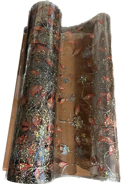 ÖZBALBAN Kalın Şefaf Kareli Desenli Masa Örtüsü 1,2 Milim Mika