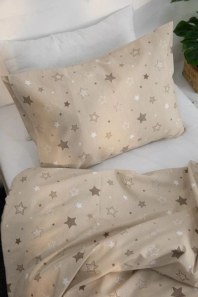 KAAN PREMIUM Λευκό Μονόκλινο Nevlilik Cafe Star Σετ 155x230 100x200 Μήκος ελαστικό σερβιτόρο